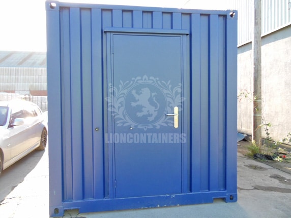 20ft Agricultural Machinery Container With Shelving And Electrics Case Study - Taunton Containers case study